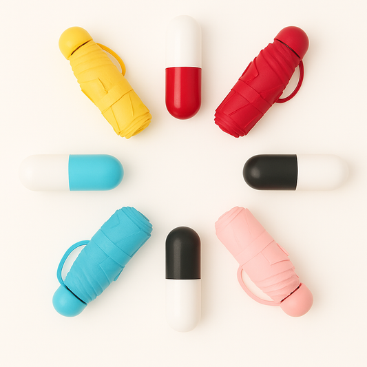 Compact Capsule Umbrella – Ultra-Portable & Stylish Protection