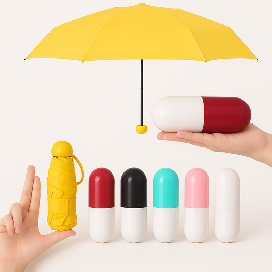 Compact Capsule Umbrella – Ultra-Portable & Stylish Protection