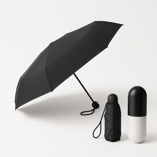 Compact Capsule Umbrella – Ultra-Portable & Stylish Protection